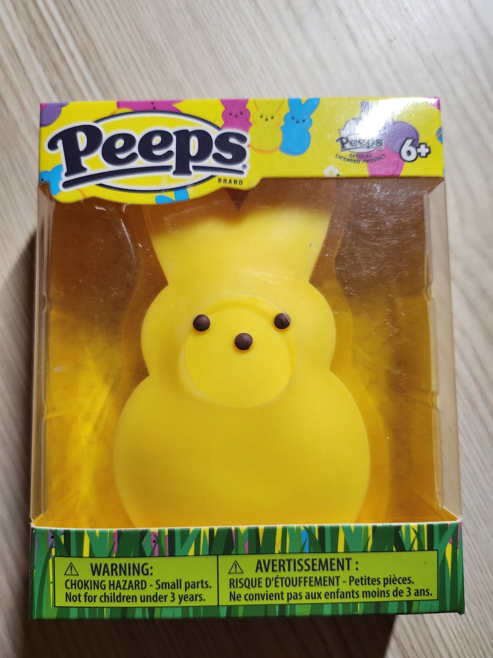 Peeps Yellow Bunny Squishy